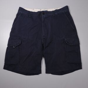 Polo Ralph Lauren Shorts Blue Cargo Military Gellar Fatigue Cotton Mens 35 x10